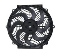 Engine Cooling Radiator 14 Inch 120w Large Air Volume Universal Car Air Conditioning Electronic Fan 12v Engine Water Tank Cooling Fan Accessories 24v(DC-24V)