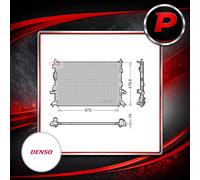 Denso Radiator DRM10126