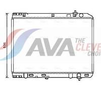 AVA Coolant Radiator KA2246 for Kia Carnival (2006) 2.9 CRDI
