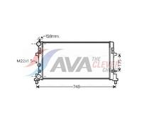 Engine Cooling Radiator Fits Audi A1 Sportback SEAT AVA Clever Choice STA2037