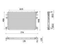 MAHLE CR 959 001P Engine radiator