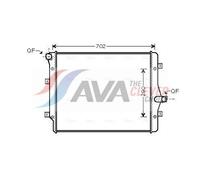 AVA Coolant Radiator VN2208 for VW GOLF (2009) 1.6 TDI etc