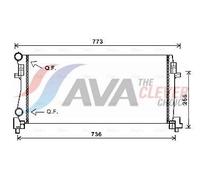 AVA Coolant Radiator VNA2340 for VW Golf (2013) 1.2 TSI Bluemoon