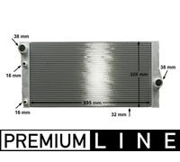MAHLE Premium Line Coolant Radiator CR1147000P for BMW 7 (E67) etc