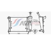 AVA LC2099 Cooling Radiator