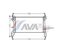 AVA FTA2380 Cooling Radiator