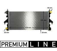 MAHLE CR 881 000P Engine radiator