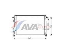 PRASCO RTA2312 Engine radiator