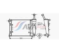 PRASCO FTA2345 Engine radiator