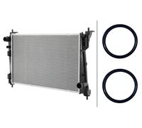 Engine Cooling Radiator Fits Fiat Grande Punto Van Opel HELLA 8MK 366 304-591