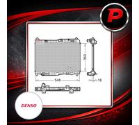 Denso DRM10006 Engine Cooling Radiator