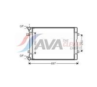 AVA COOLING SYSTEMS VNA2283 Engine radiator