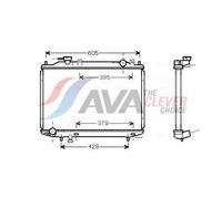 AVA MZ2171 Cooling Radiator