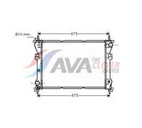 AVA FD2319 Cooling Radiator
