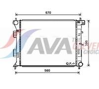 Engine Cooling Radiator Fits Hyundai I30 Estate Coupe AVA Clever Choice HY2338