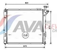 AVA Coolant Radiator HY2346 for HYUNDAI SANTA FE (2005) 2.2 CRDI etc