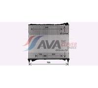 AVA AU2337 Cooling Radiator