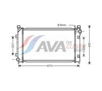 AVA COOLING SYSTEMS AU2163 Engine radiator