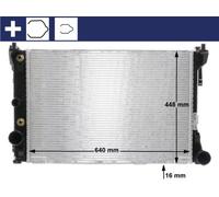 MAHLE CR 988 000S Engine radiator
