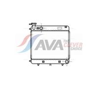 AVA Coolant Radiator MSA2085 for MERCEDES-BENZ T 200-SERIES B601 (1977) 207D 2.4