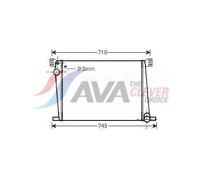 AVA Coolant Radiator BWA2356 for MINI MINI ONE (2007) 1.4 etc