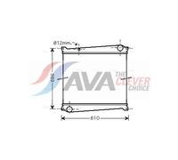 AVA COOLING SYSTEMS RTA2379 Engine radiator