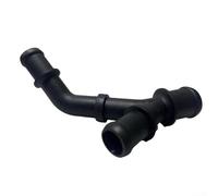 Engine Cooling System Y-Piece Pipe Compatible With For - For Golf - For A3 - For TT - For Passat 2014-2024 ABS Black Replacement Part - For Automotive