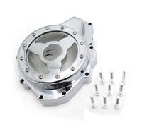 Engine Cover Crank Case Motorcycle W/LOGO & Gasket See Through Engine Stator Cover For GSX1300R For Hayabusa 1999-2022