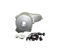Engine Cover Engine 6 Coils Magneto Stator Left Cover For 50cc-125cc Motorbike Guard Protector Motorcycle Accessories