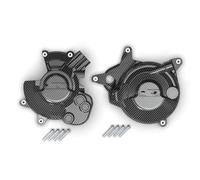 Engine Cover For H&on&da CRF1100L ADVENTURE SPORT DCT 2020-2025 Motorcycle Alternator Clutch Protection Cover Accessories Protect vehicles(One Set (CF Texture))