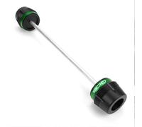 Engine Cover Motorcycle Front Axle Wheel Fork Slider Crash Protector For KAWASAKI Z650 Z900 For Ninja 650 ABS 2017-2025(Green-9001)