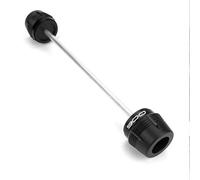 Engine Cover Motorcycle Front Axle Wheel Fork Slider Crash Protector For KAWASAKI Z650 Z900 For Ninja 650 ABS 2017-2025(Black-9002)