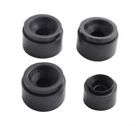 Engine Cover Mounting Rubber Grommet Set Compatible With 07c103226b And 06j103226a For Secure Fit Black Four Piece Kit Long Lasting Material Easy Install Direct Replacement Auto Part