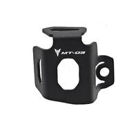 Engine Cover MT125 MT25 MT03 MT07 MT09 MT10 FZ09 FZ07 Motorcycle Rear Brake Fluid Reservoir Cover Oil Cup Guard Protection(Black MT037)