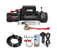 engine crane Electric Winch 12v 13500lbs 24M Synthetic Rope With Remote Control For 4X4 Car Trailer ATV Truck Off Road Boat Hoist with Hook