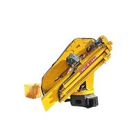 engine crane Folding Arm Crane Marine Hydraulic Fixed Folding Crane Vehicle-mounted Remote Control Detachable Household Electric Hoist Lifting(3T)