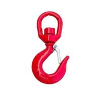 engine crane Heavy-Duty Lifting Rotary Hook Bearing-Equipped Universal Swivel Crane With Ring 1-15 Tons Load Capacity Hoist with Hook(5Ton)