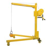 engine crane Remove Small Portable Foldable Hoist Hand Small Hoist Household Manual Lifting Hoist Hoist with Hook(SKU2)