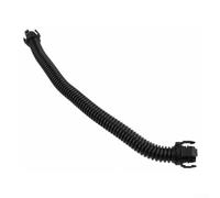 Engine Crankcase Breather Hose Compatible with E70 E71 For X5 X6 M Series Vehicles - Direct Replacement OEM 11157595188 - Black Plastic Construction