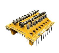 Engine Cylinder Head Tray - Portable Non Slip Storage Stand, Heavy Duty Parts Workbench with Precision Component Slots, Organized Valvetrain Maintenance Support, Ideal for Valve Spring Camshaft