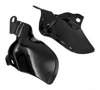 Engine Cylinder Heat Shield for Softail Custom Fit Engine Cylinder(Black) | Custom for breakout and for Low for rider, high for temp resistance, easy install, enhances bike aesthetics