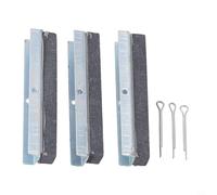 Engine Cylinder Hone Replacement Stones 3-Piece Set with 220 Grit for -/8", 2", 3", 4" Honing Tool Adjustable Brake Piston Cylinder Bore(2inch)