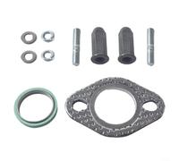 Engine Exhaust Pipe Screw Kit,For GY6 QMB139 Engines For 50cc 70Cc 90Cc 110Cc 125Cc 150Cc Scooters ATV Go-kart Mopeds 4X4 ATVs Exhaust Bolt Nut Washer Muffler Gasket Kit
