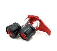 Engine Falling Protection Crash Slider Fit For Honda MSX125 Grom MSX125SF 2013-2019 Body Anti Drop Ball CNC Exhaust Frame Sliders Anti Crash Protector(Red)