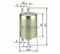 ENGINE FUEL FILTER OE QUALITY REPLACEMENT BOSCH 0450915001