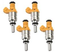 Engine Fuel Injector 4Pcs Fuel Injector Nozzle Flow Matched Fuel Injector 842-12272 0K30E-13250 Compatible With Kia For Rio 1.5L 2001-2002 1.6L 2003 2004 2005 L4