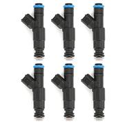 Engine Fuel Injector for Cherokee Xj 99-01 4.0L 4-Hole Fuel Upgrade Injectors 0280155923 Fuel Injectors 6pcs
