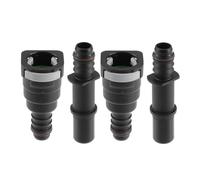 Engine Fuel Injectors Replacement 4Pcs 6.3mm 7.89mm 8mm 10.5mm Fuel Line Hose Quick Release Connector Disconnect Coupler Injector(15.82mm-14mm)