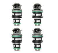 Engine Fuel Injectors Replacement for Chevrolet Beretta Cavalier Corsica LLV S10 for Buick Century Oldsmobile Cutlass Ciera for GMC Sonoma 4Pieces Fuel Injectors 17112693