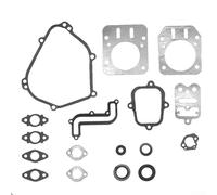 Engine Gasket Set Compatible for Lawn Mower Models 791797, 699638, 698680, 697000-17-Piece Metal Seal Kit for Repair and Maintenance